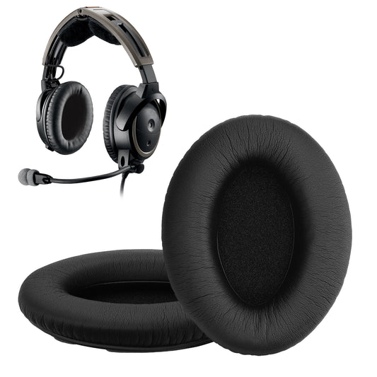 kwmobile 2x Ohr Polster für AKG N60NC Wired Ohrpolster - Ersatz Ohrpolster - Kopfhörer Ersatzteile - Kopfhörer Ersatzpolster für Over Ear Headphones Schwarz  