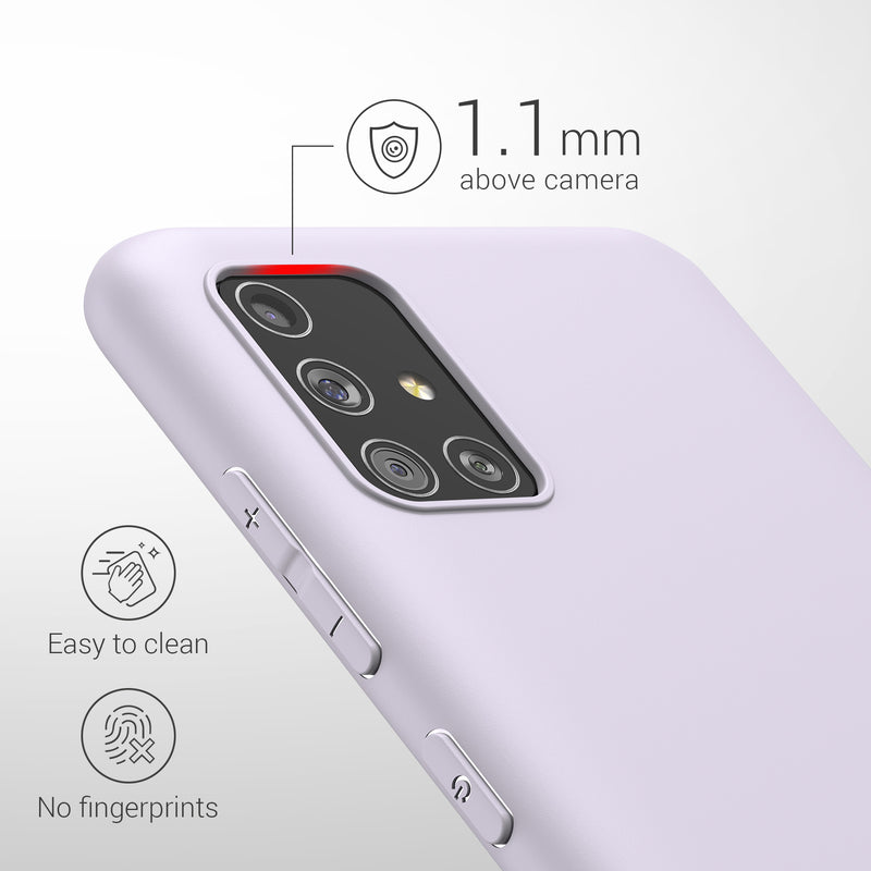 kwmobile Handyhülle für Samsung Galaxy A51 - Kabelloses Laden - Schutzhülle Cover