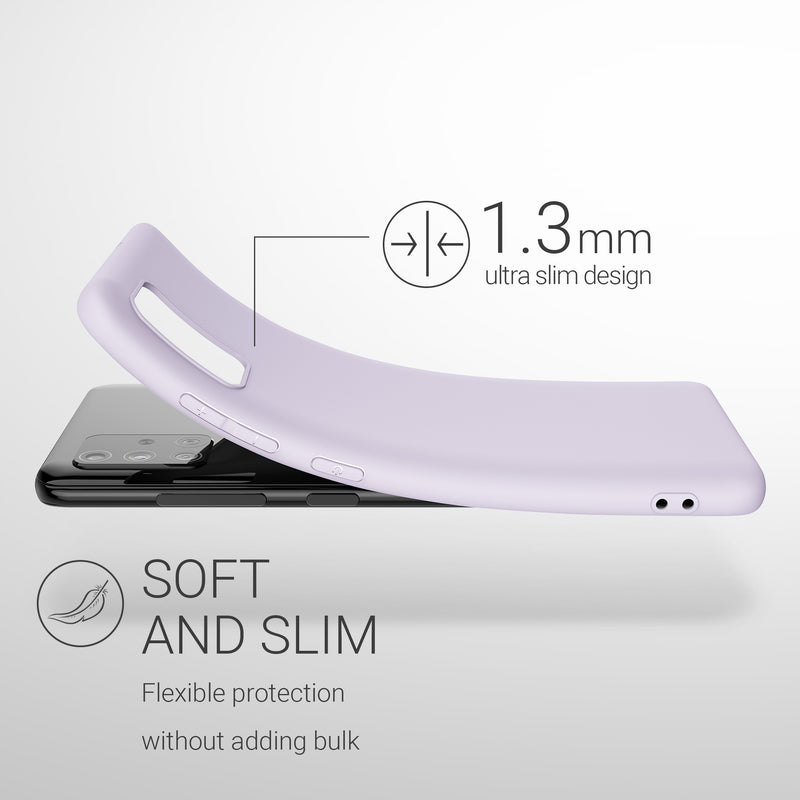 kwmobile Handyhülle für Samsung Galaxy A51 - Kabelloses Laden - Schutzhülle Cover