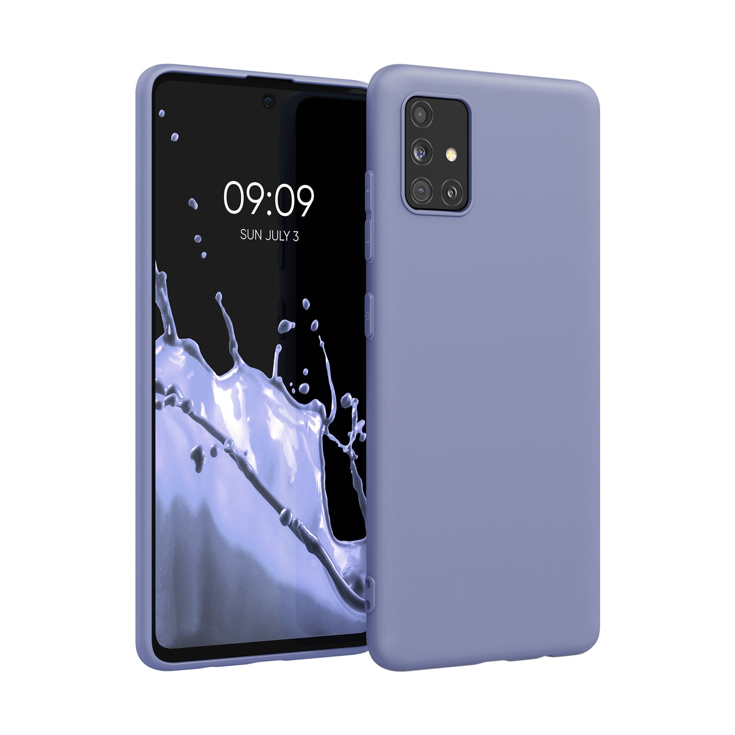 kwmobile Handyhülle für Samsung Galaxy A51 - Kabelloses Laden - Schutzhülle Cover