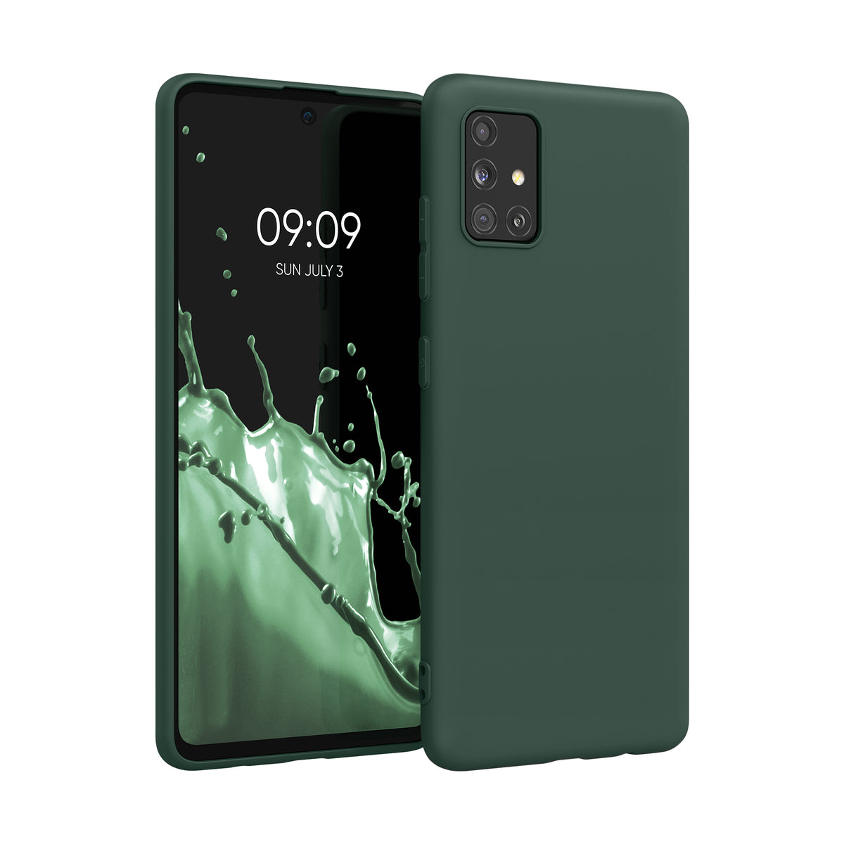 kwmobile Handyhülle für Samsung Galaxy A51 - Kabelloses Laden - Schutzhülle Cover