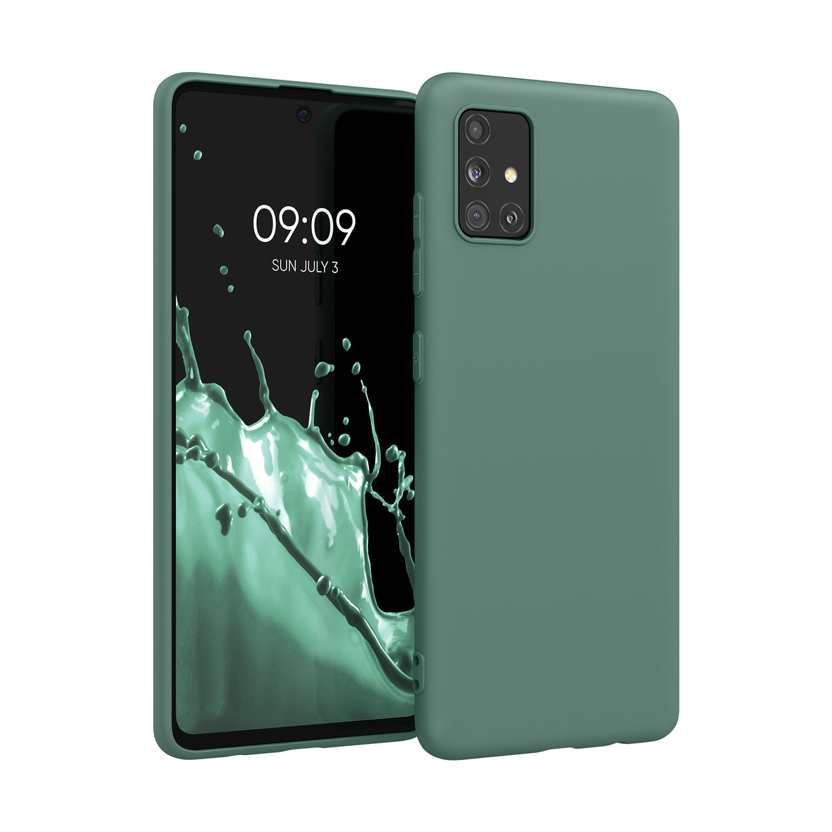 kwmobile Handyhülle für Samsung Galaxy A51 - Kabelloses Laden - Schutzhülle Cover