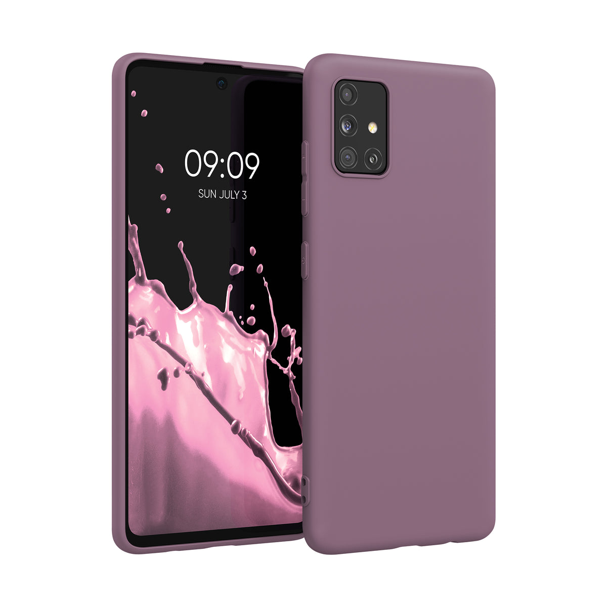 kwmobile Handyhülle für Samsung Galaxy A51 - Kabelloses Laden - Schutzhülle Cover