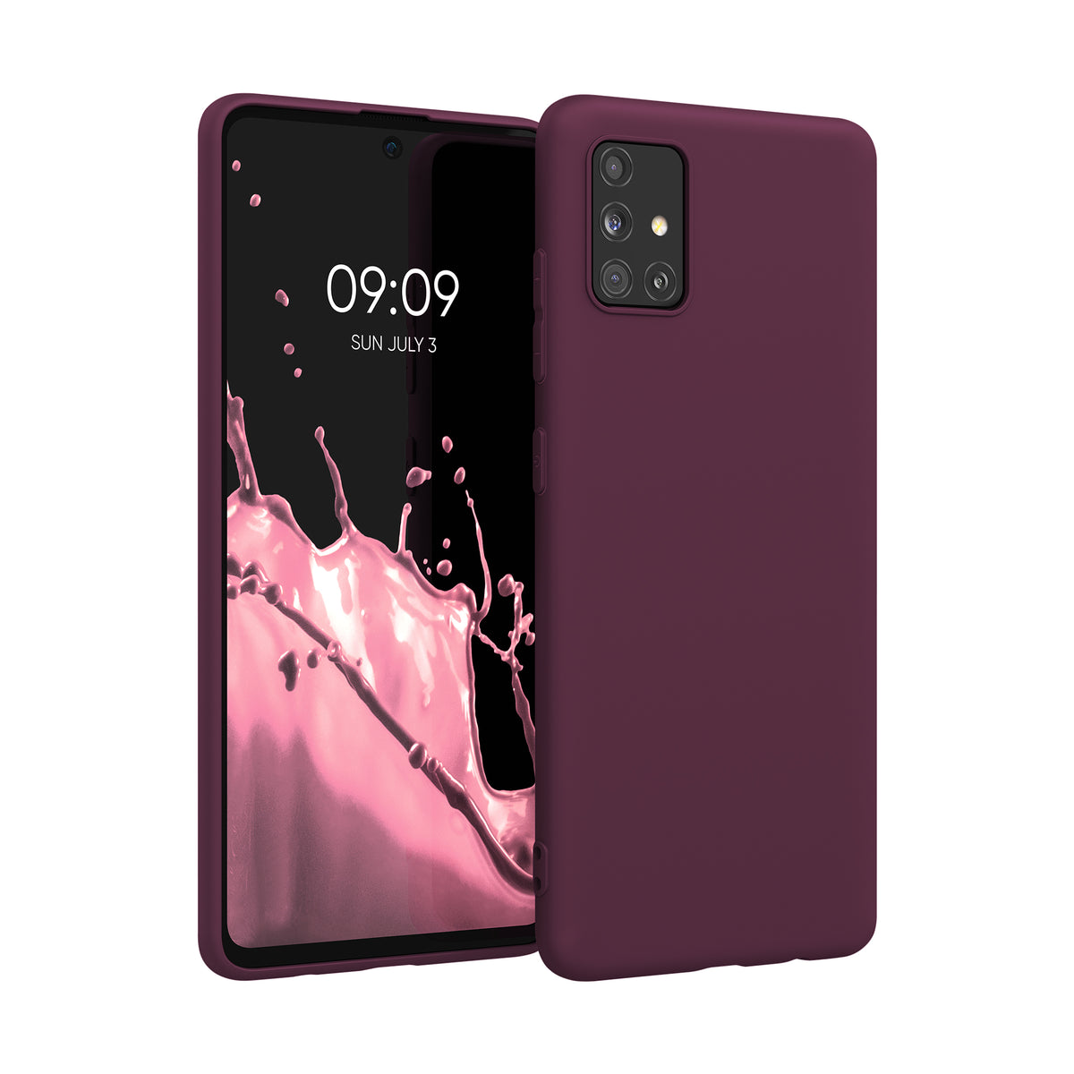 kwmobile Handyhülle für Samsung Galaxy A51 - Kabelloses Laden - Schutzhülle Cover