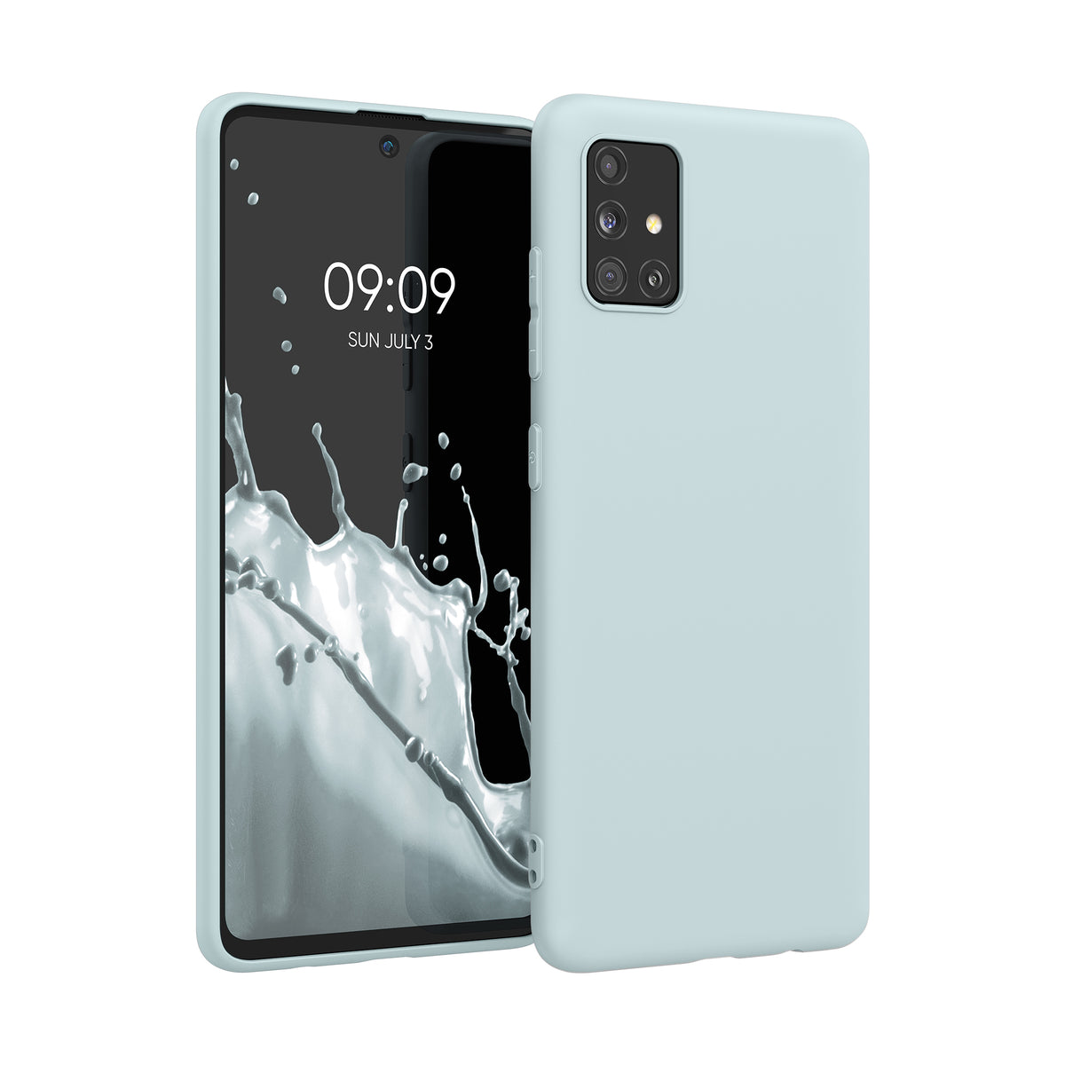 kwmobile Handyhülle für Samsung Galaxy A51 - Kabelloses Laden - Schutzhülle Cover