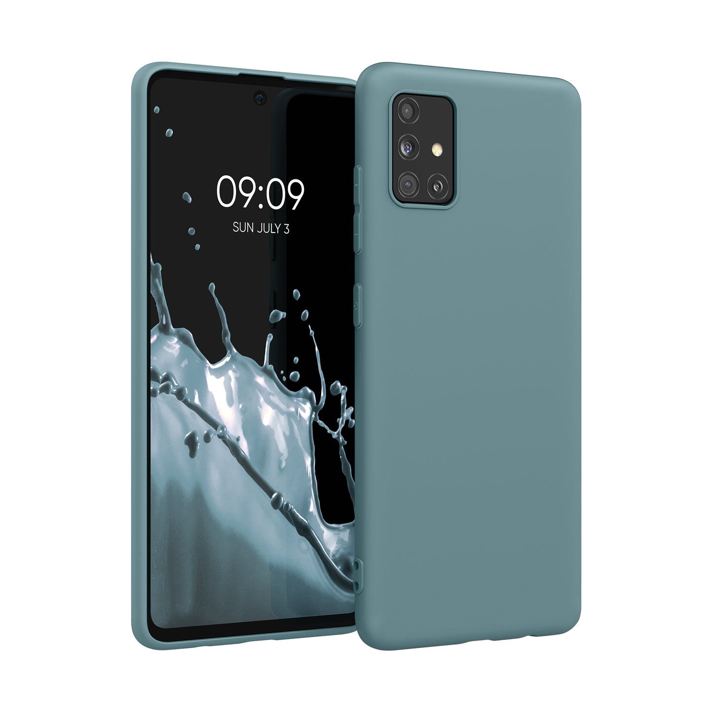 kwmobile Handyhülle für Samsung Galaxy A51 - Kabelloses Laden - Schutzhülle Cover