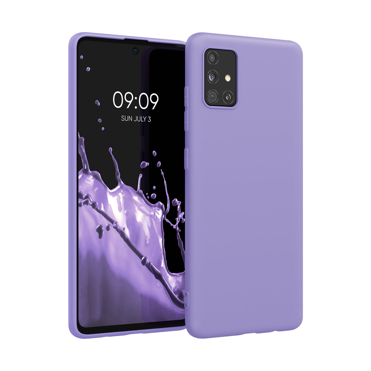 kwmobile Handyhülle für Samsung Galaxy A51 - Kabelloses Laden - Schutzhülle Cover
