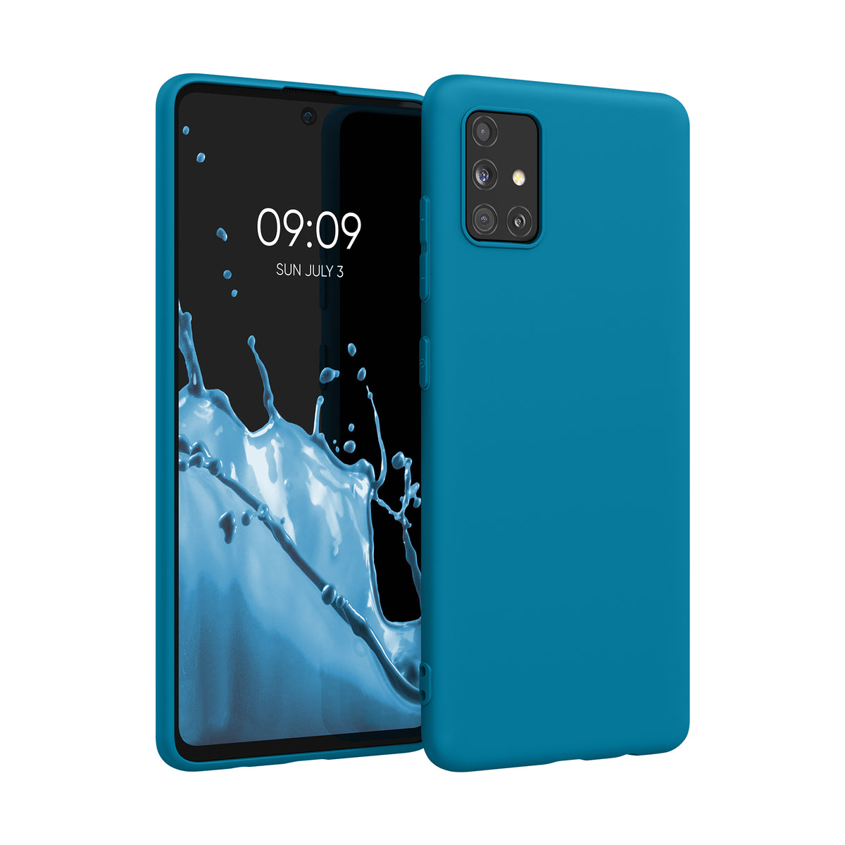 kwmobile Handyhülle für Samsung Galaxy A51 - Kabelloses Laden - Schutzhülle Cover