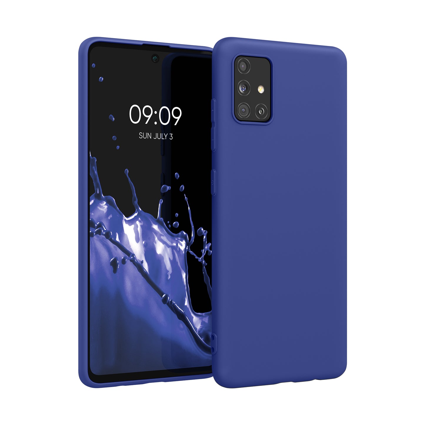 kwmobile Handyhülle für Samsung Galaxy A51 - Kabelloses Laden - Schutzhülle Cover