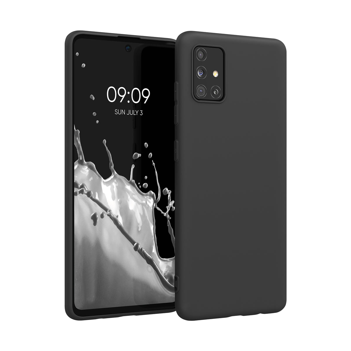 kwmobile Handyhülle für Samsung Galaxy A51 - Kabelloses Laden - Schutzhülle Cover