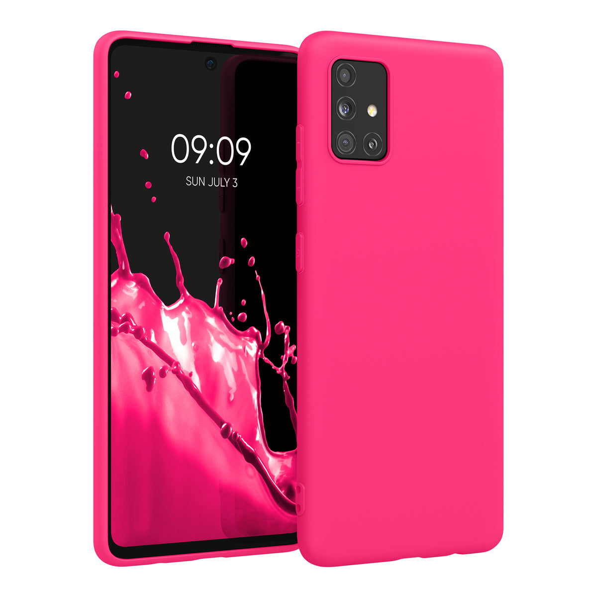 kwmobile Handyhülle für Samsung Galaxy A51 - Kabelloses Laden - Schutzhülle Cover