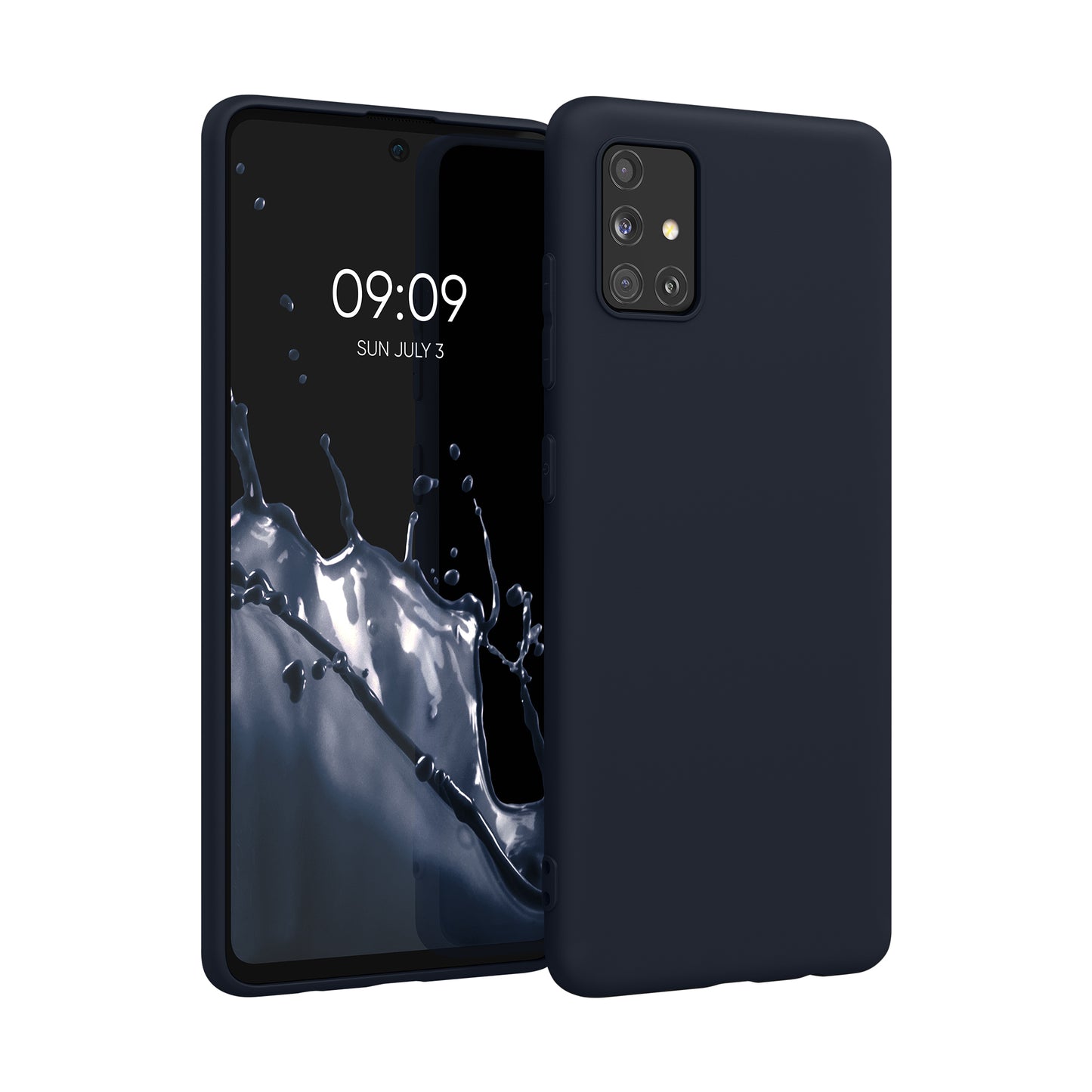 kwmobile Handyhülle für Samsung Galaxy A51 - Kabelloses Laden - Schutzhülle Cover