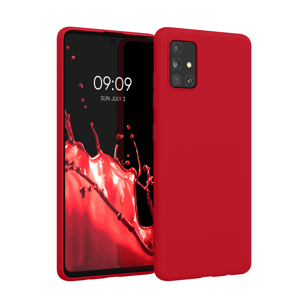 kwmobile Handyhülle für Samsung Galaxy A51 - Kabelloses Laden - Schutzhülle Cover