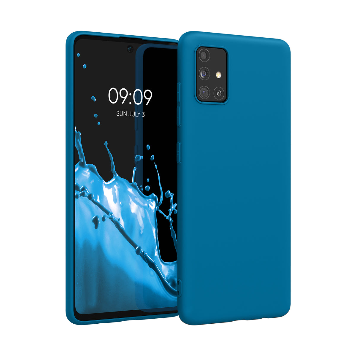 kwmobile Handyhülle für Samsung Galaxy A51 - Kabelloses Laden - Schutzhülle Cover