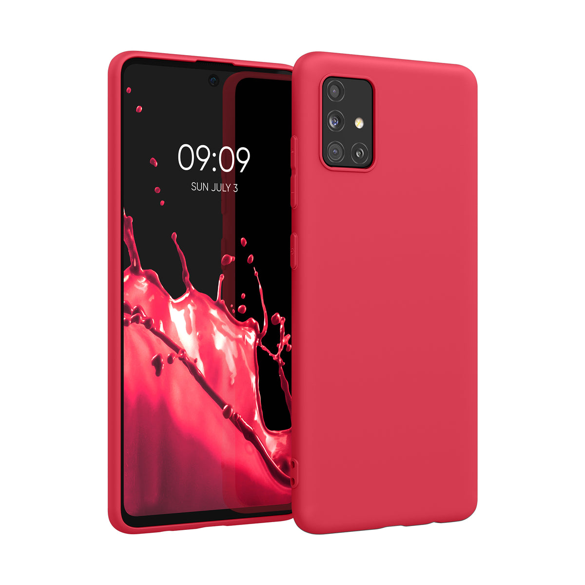 kwmobile Handyhülle für Samsung Galaxy A51 - Kabelloses Laden - Schutzhülle Cover