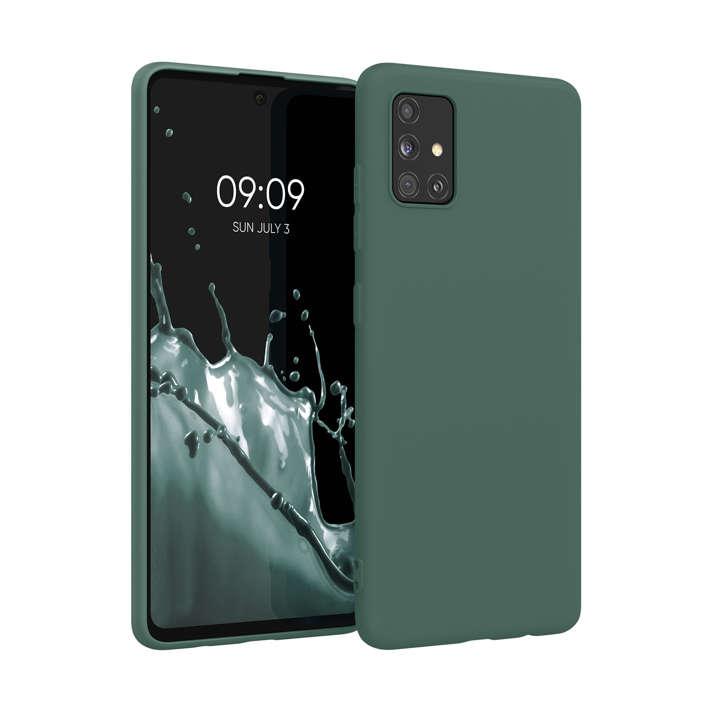 kwmobile Handyhülle für Samsung Galaxy A51 - Kabelloses Laden - Schutzhülle Cover