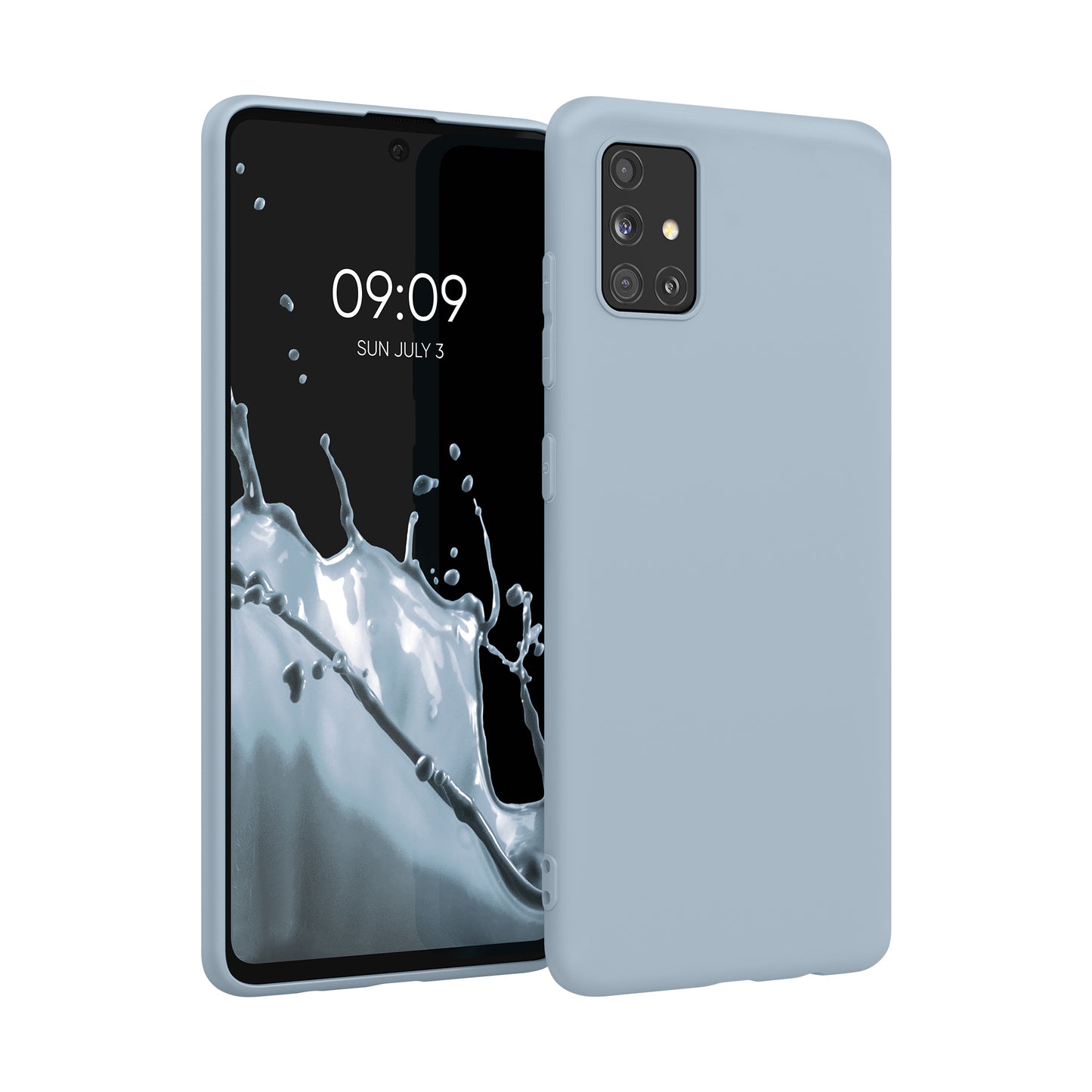 kwmobile Handyhülle für Samsung Galaxy A51 - Kabelloses Laden - Schutzhülle Cover