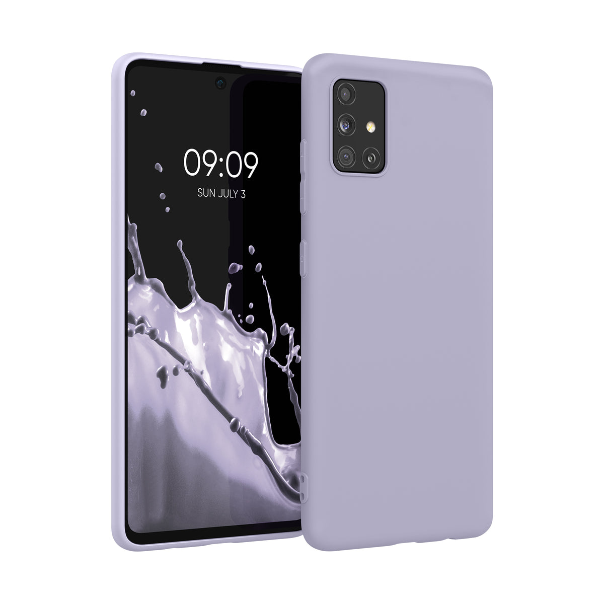 kwmobile Handyhülle für Samsung Galaxy A51 - Kabelloses Laden - Schutzhülle Cover