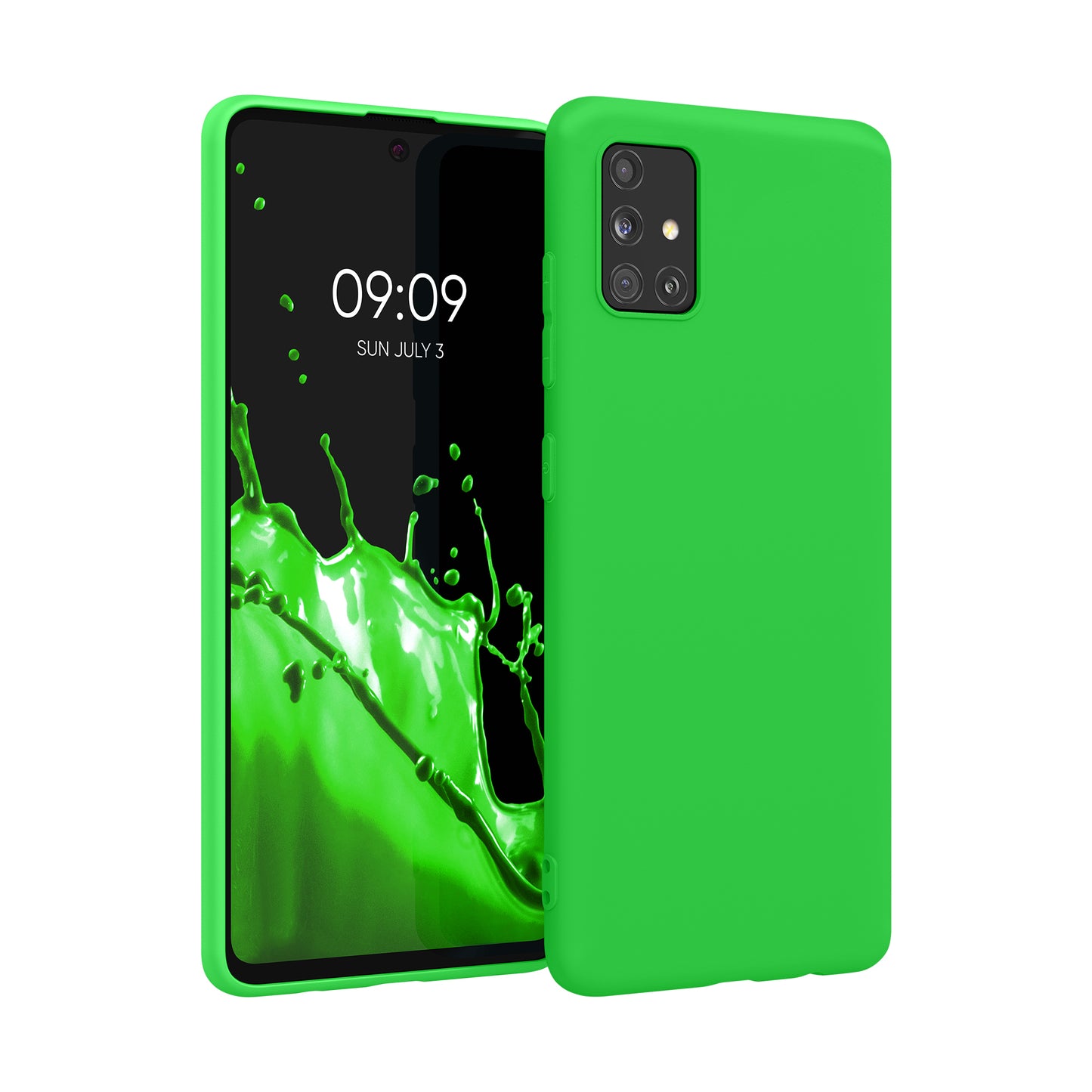 kwmobile Handyhülle für Samsung Galaxy A51 - Kabelloses Laden - Schutzhülle Cover