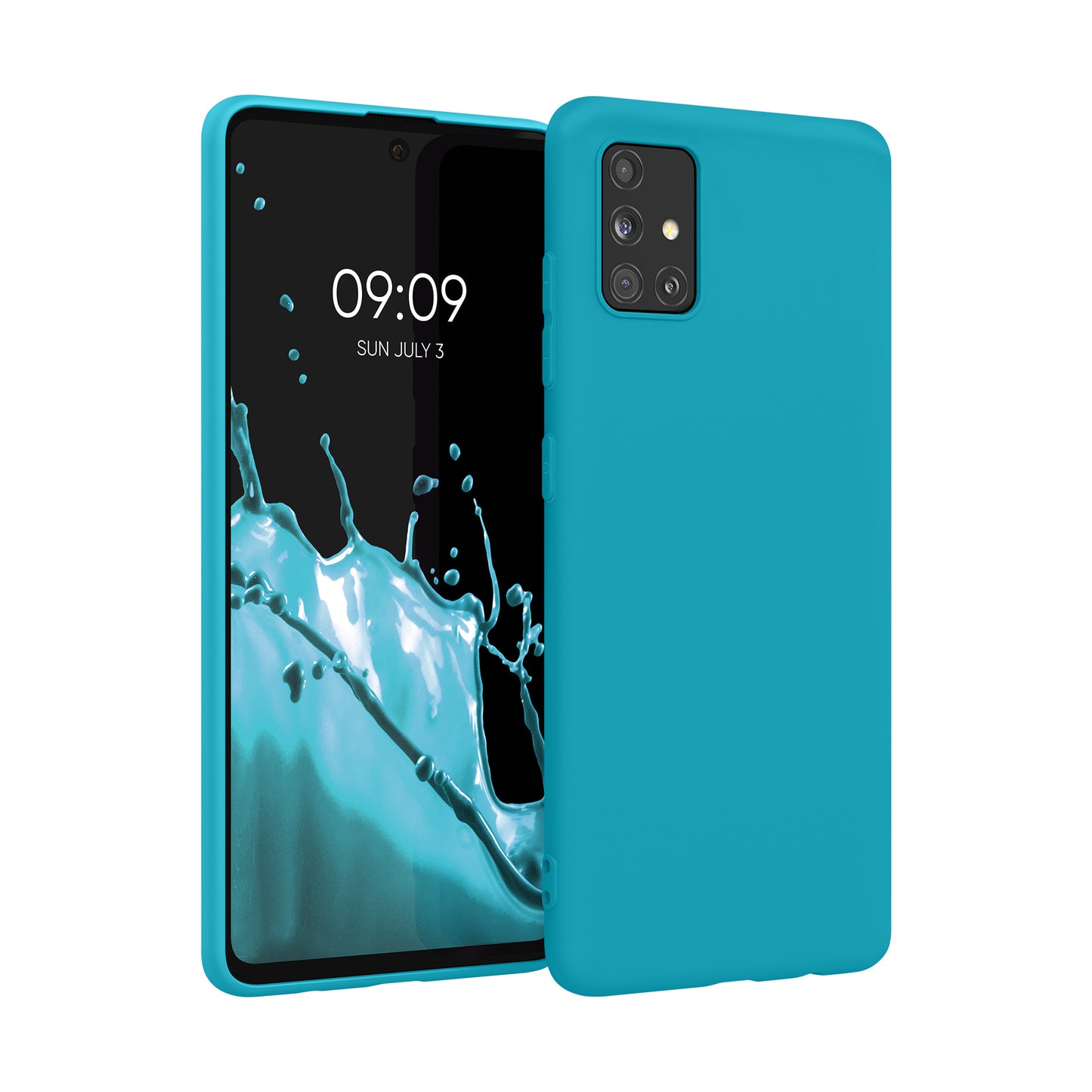 kwmobile Handyhülle für Samsung Galaxy A51 - Kabelloses Laden - Schutzhülle Cover