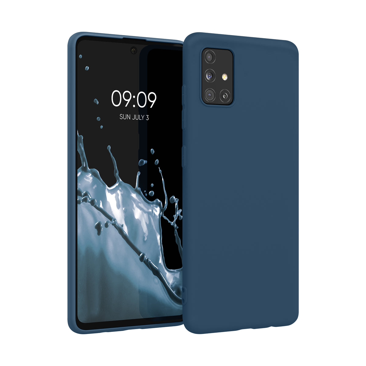 kwmobile Handyhülle für Samsung Galaxy A51 - Kabelloses Laden - Schutzhülle Cover