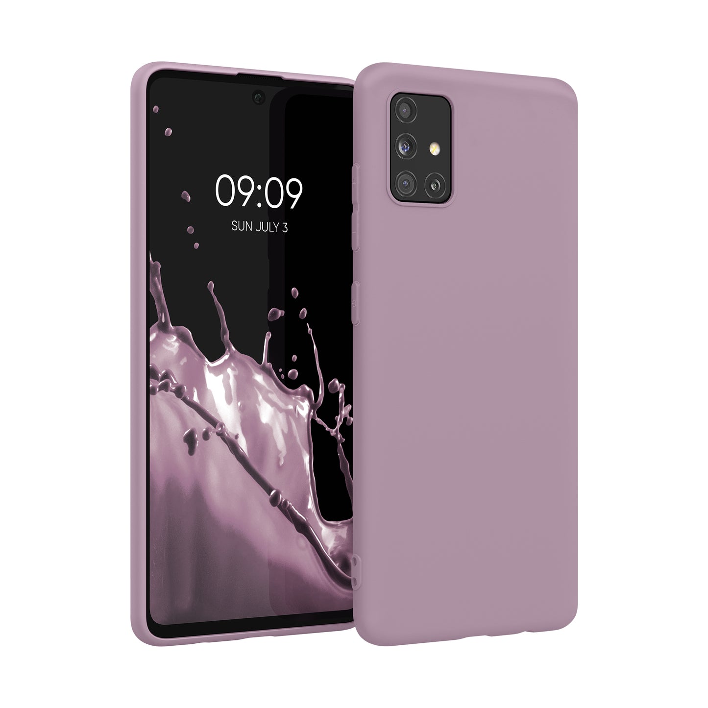 kwmobile Handyhülle für Samsung Galaxy A51 - Kabelloses Laden - Schutzhülle Cover