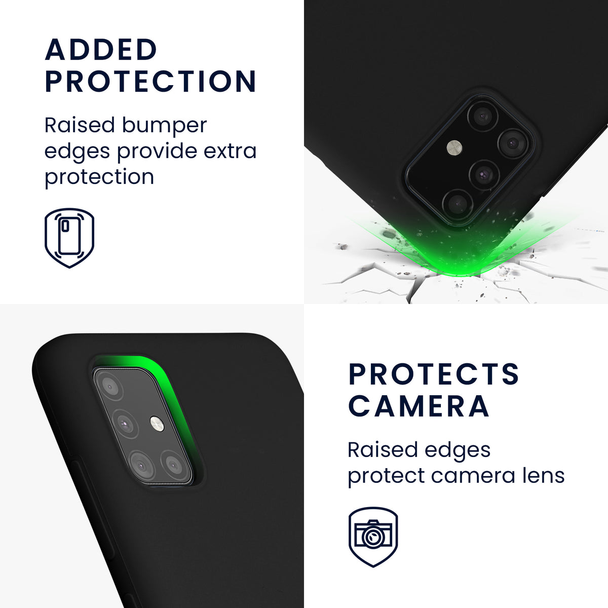 Samsung Galaxy A51 Silikon Handyhülle