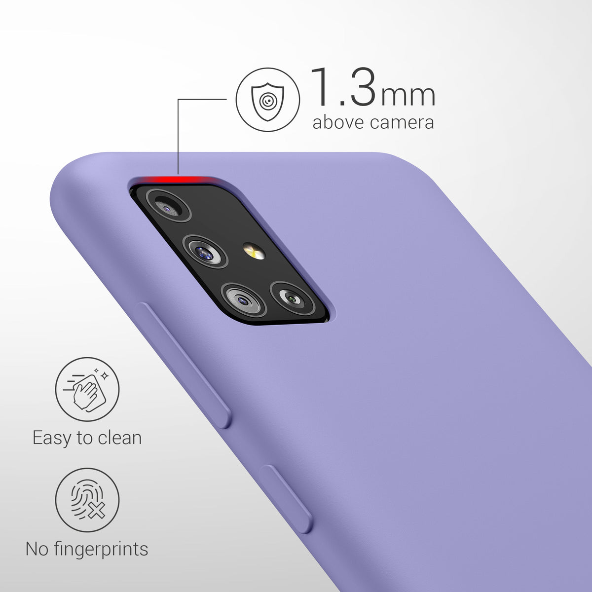 Samsung Galaxy A51 Silikon Handyhülle
