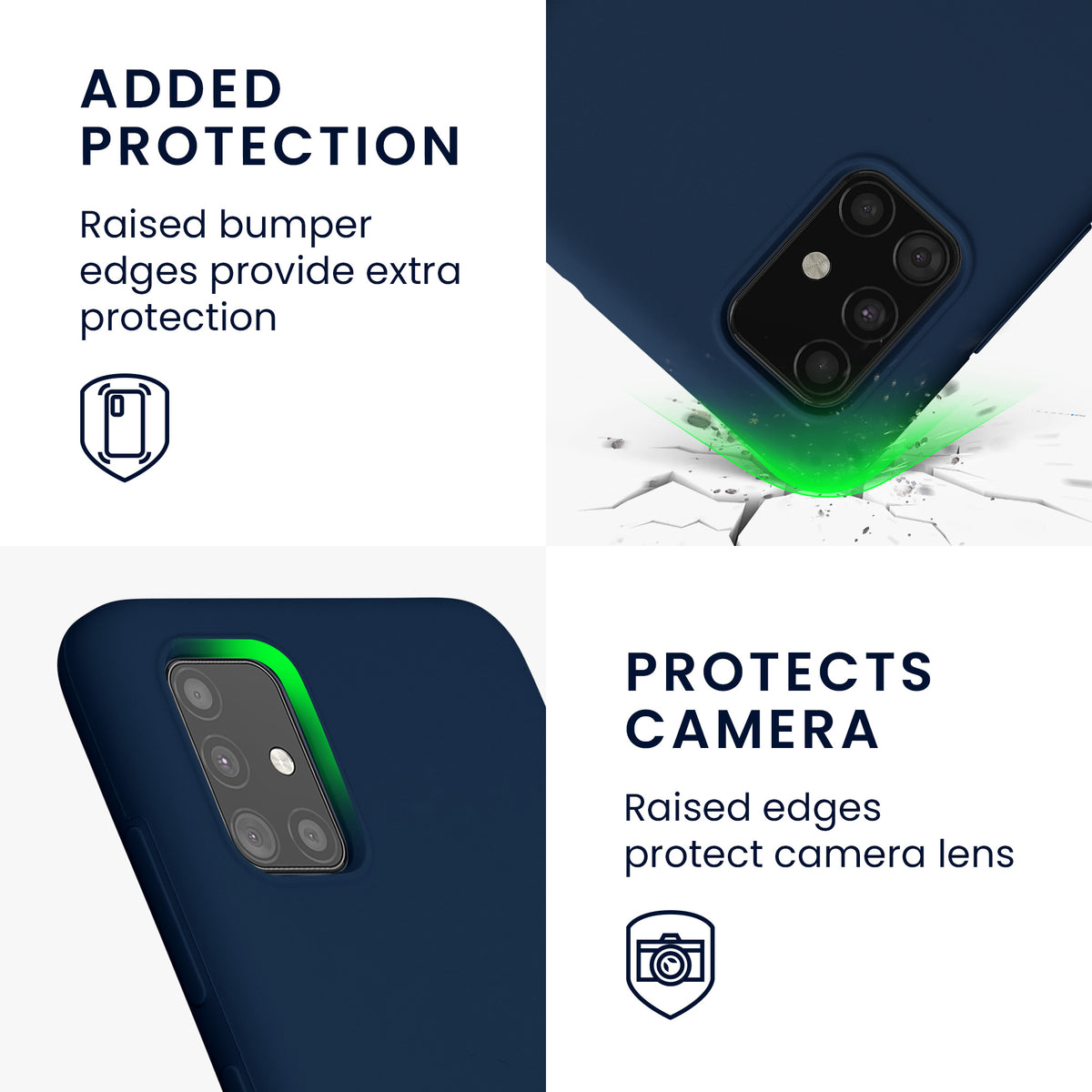 Samsung Galaxy A51 Silikon Handyhülle