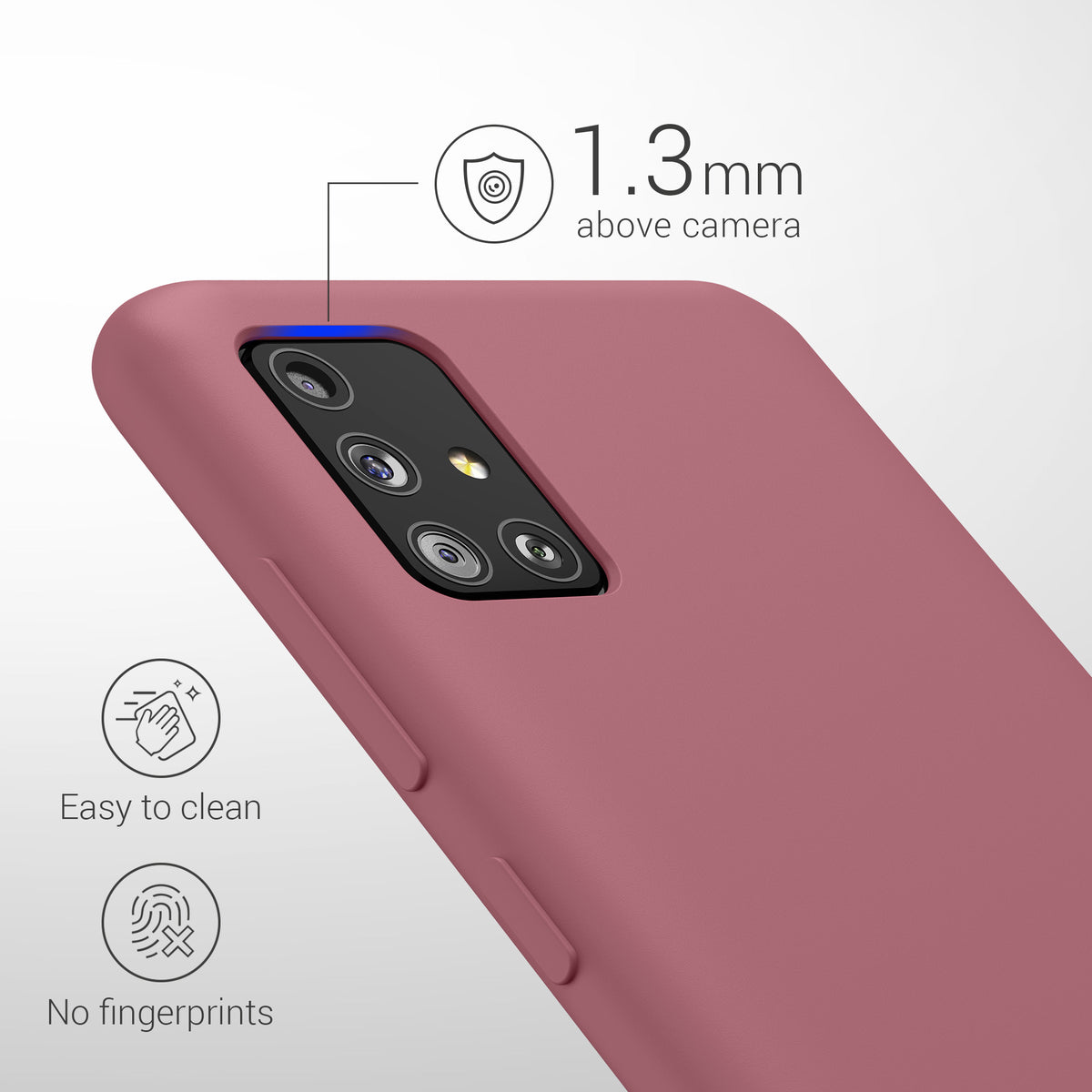 Samsung Galaxy A51 Silikon Handyhülle