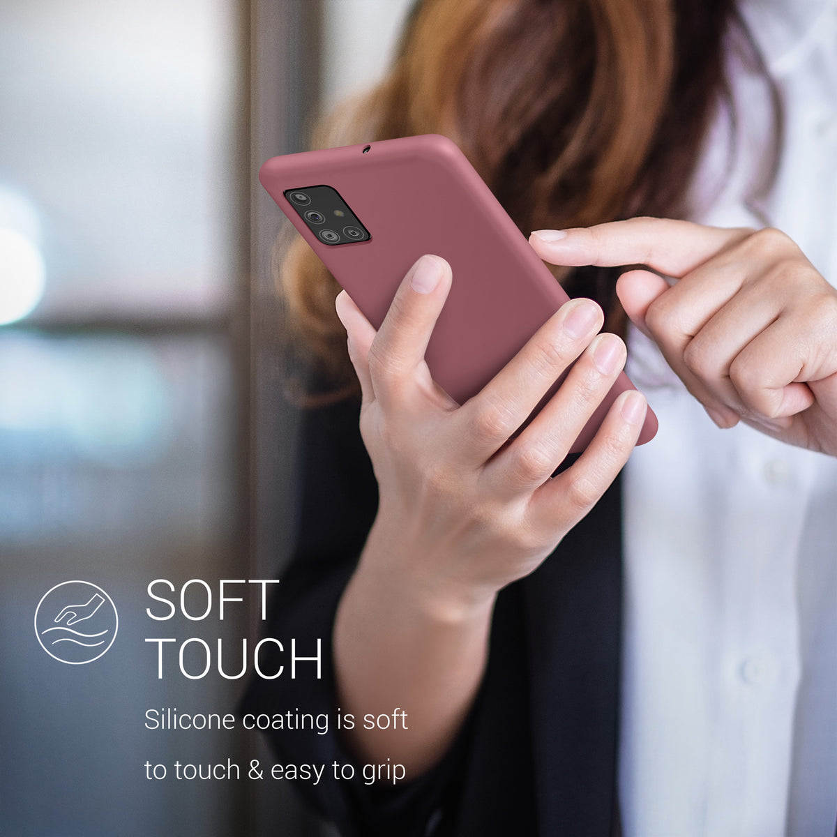 Samsung Galaxy A51 Silikon Handyhülle