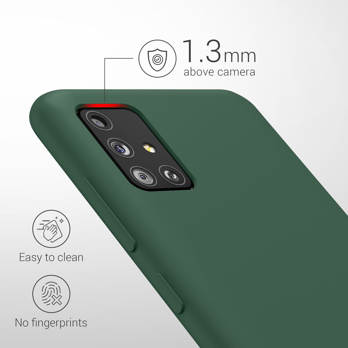 Samsung Galaxy A51 Silikon Handyhülle