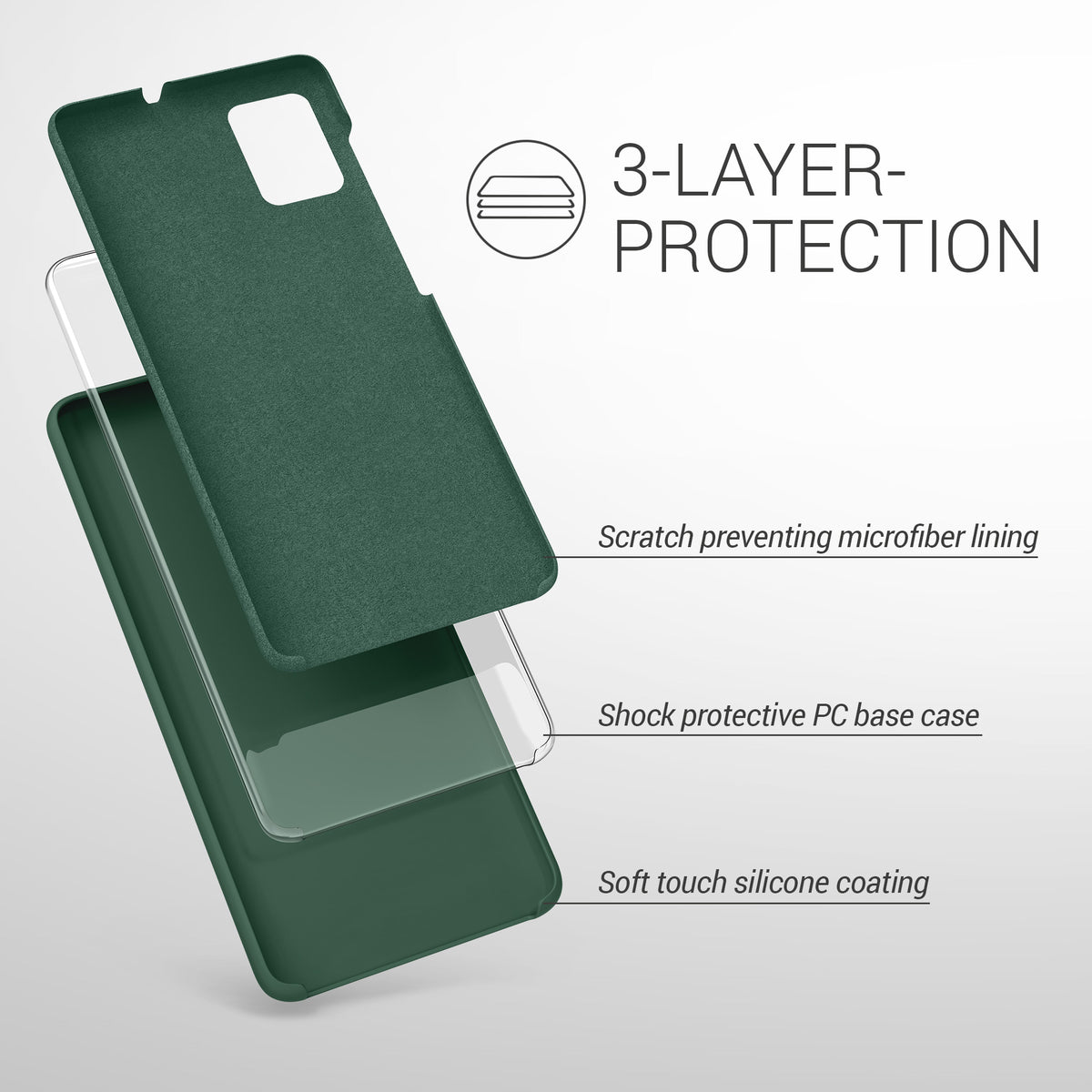 Samsung Galaxy A51 Silikon Handyhülle