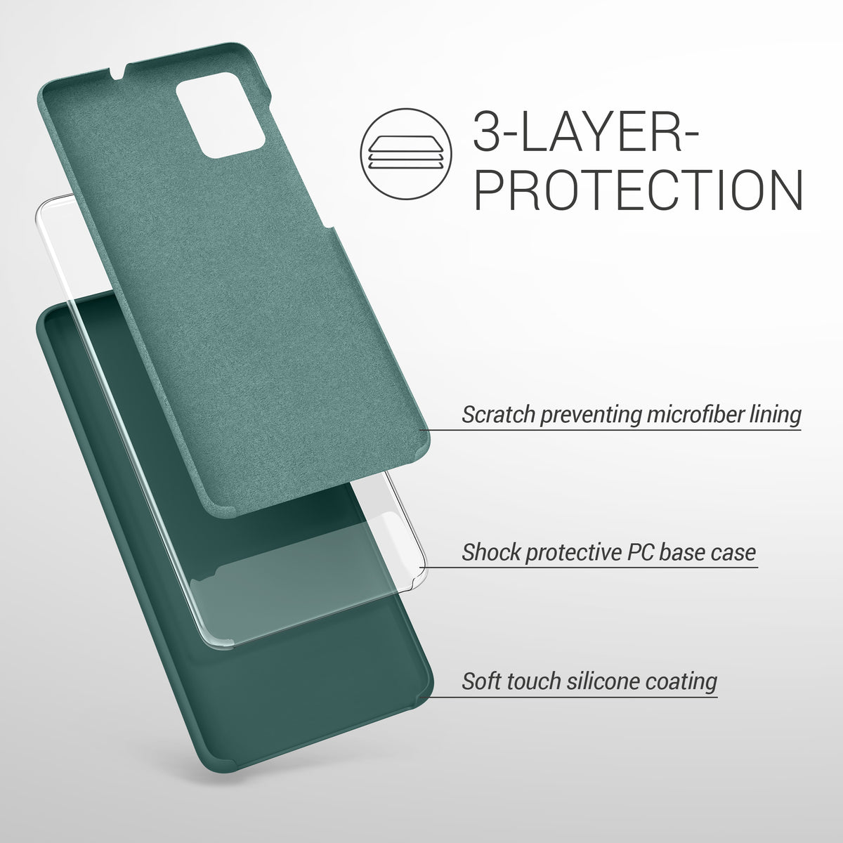 Samsung Galaxy A51 Silikon Handyhülle