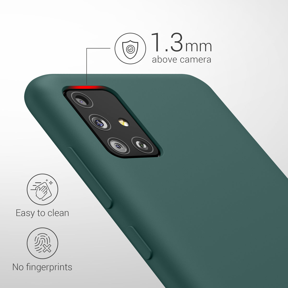 Samsung Galaxy A51 Silikon Handyhülle