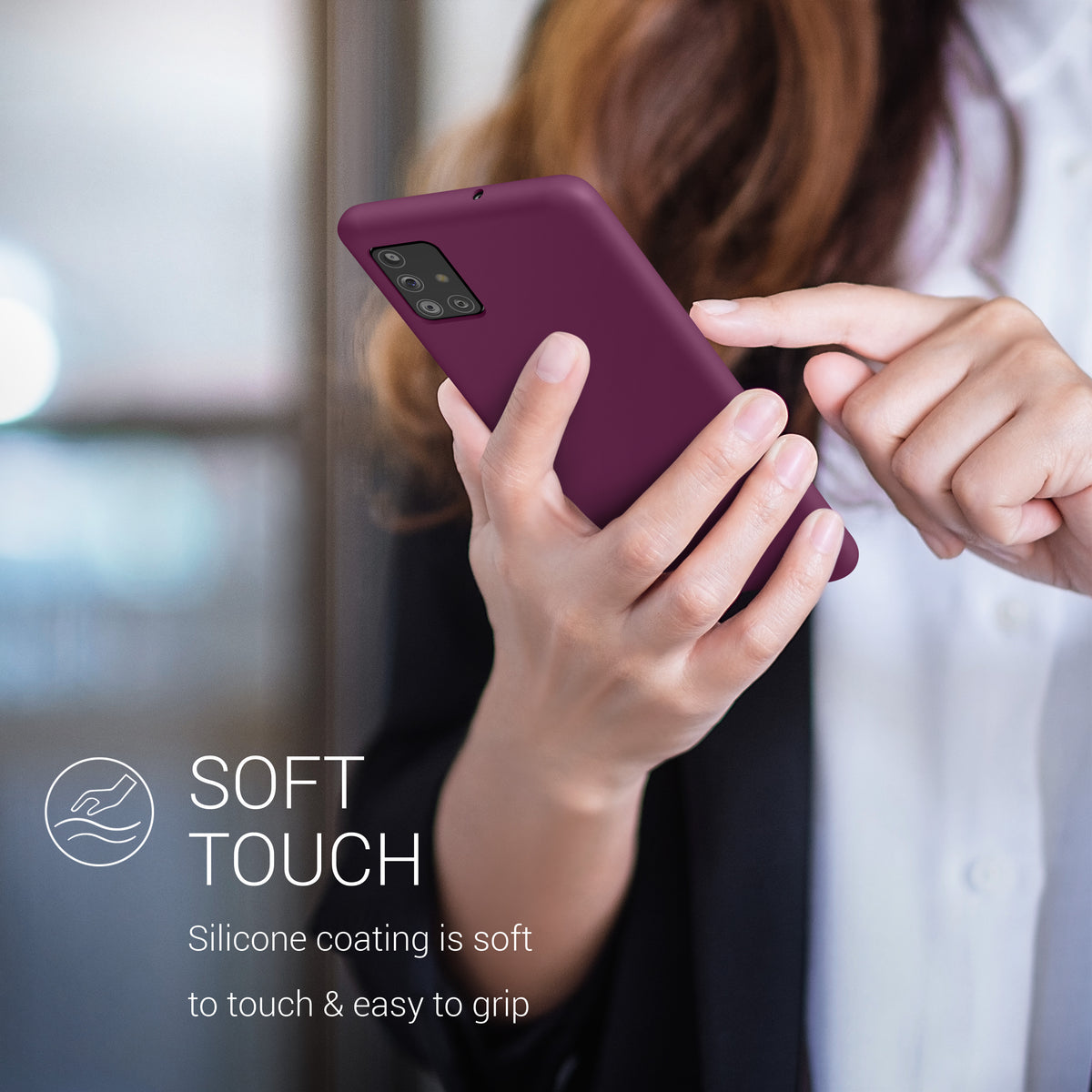 Samsung Galaxy A51 Silikon Handyhülle