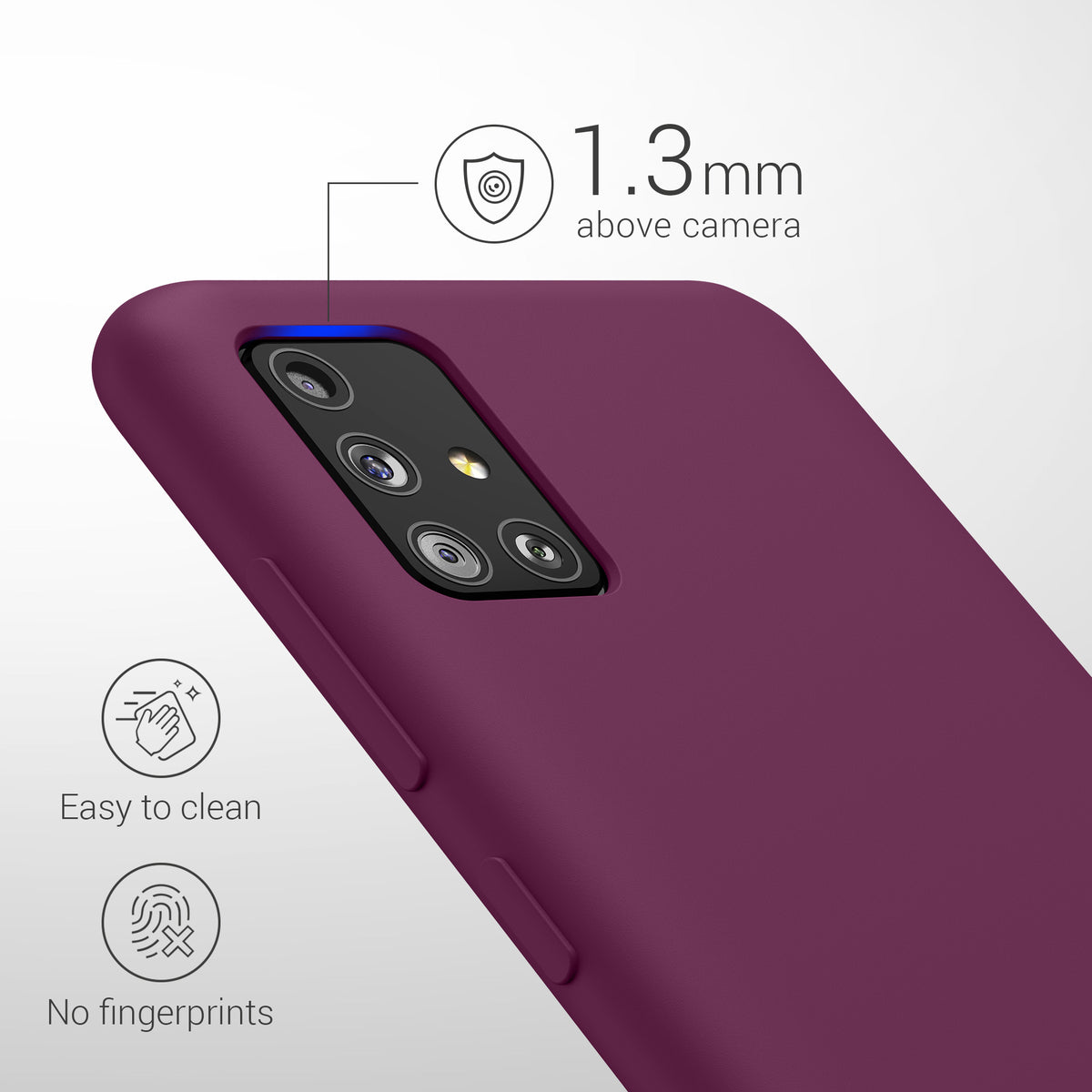 Samsung Galaxy A51 Silikon Handyhülle