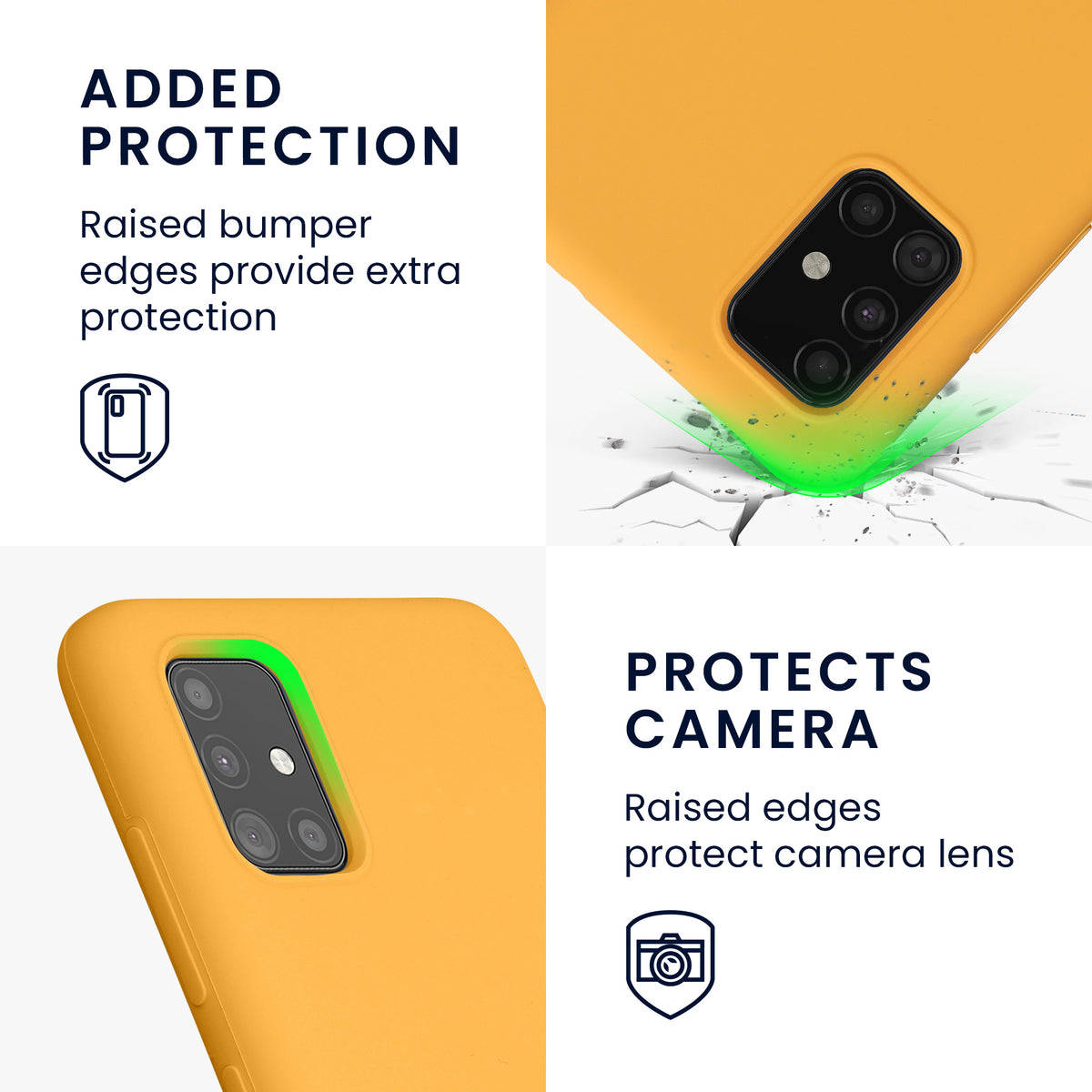 Samsung Galaxy A51 Silikon Handyhülle