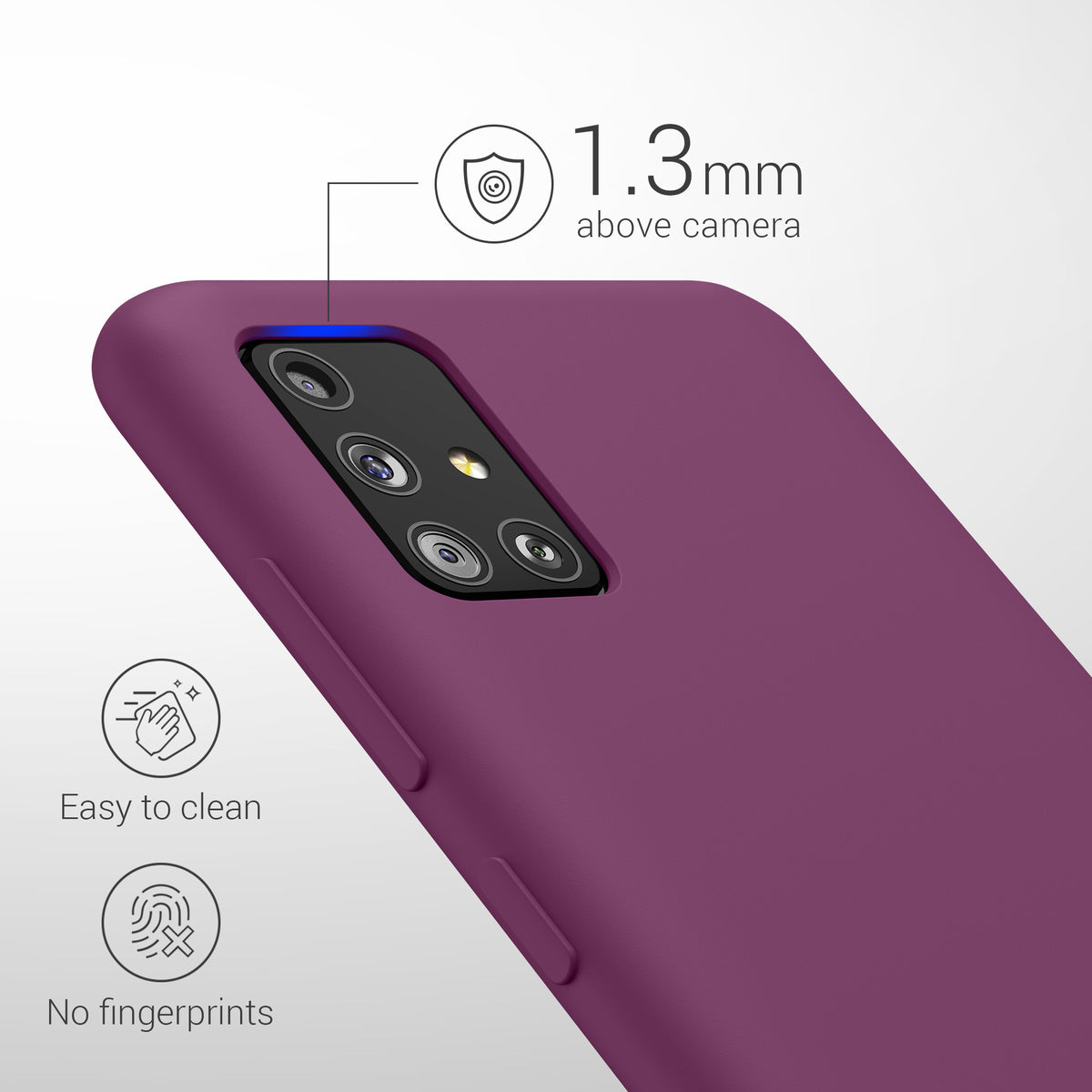 Samsung Galaxy A51 Silikon Handyhülle
