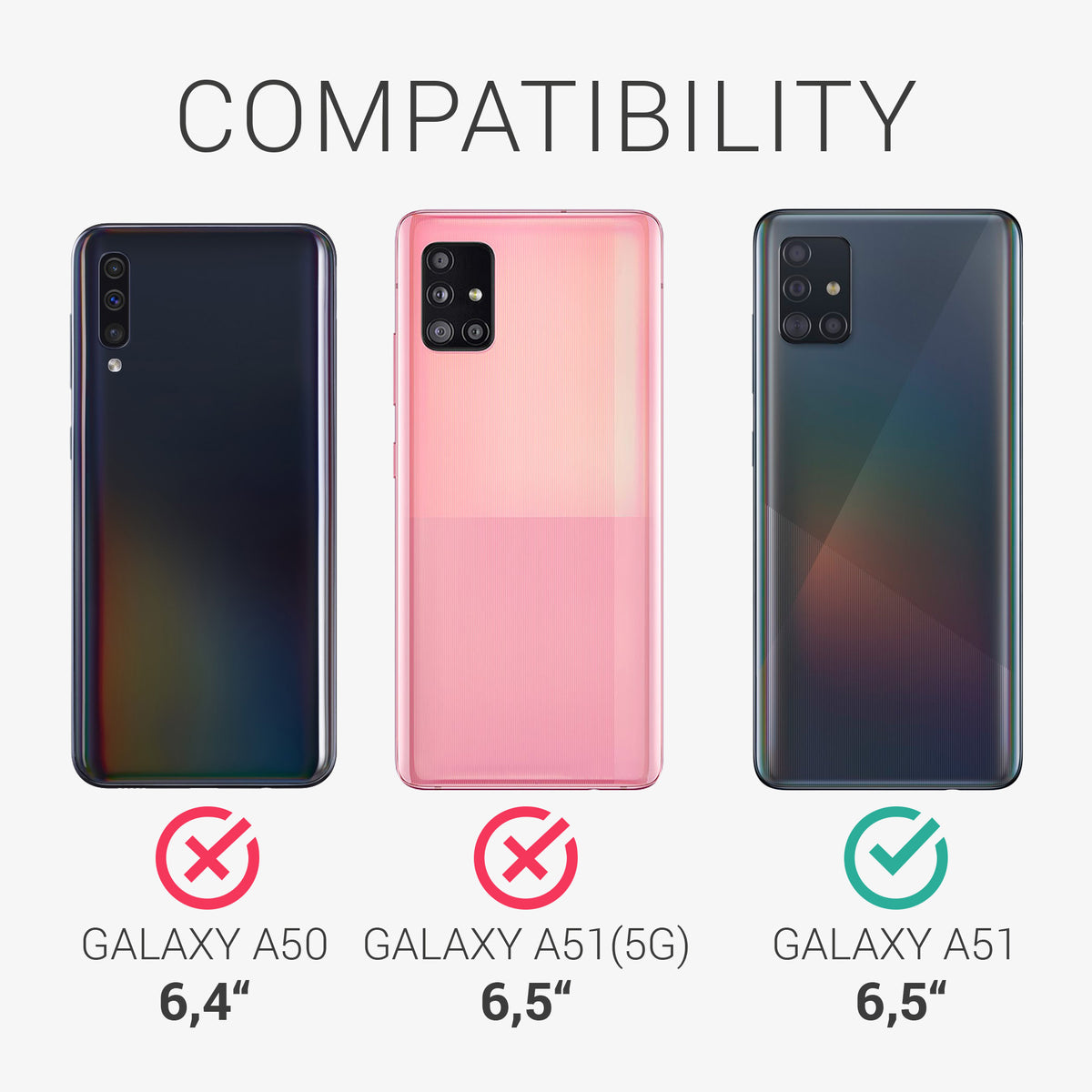Samsung Galaxy A51 Silikon Handyhülle