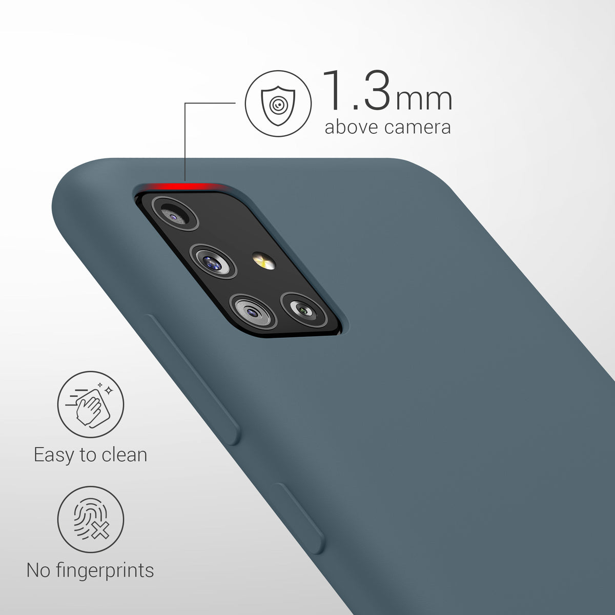 Samsung Galaxy A51 Silikon Handyhülle