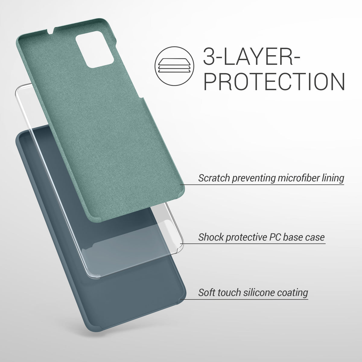 Samsung Galaxy A51 Silikon Handyhülle