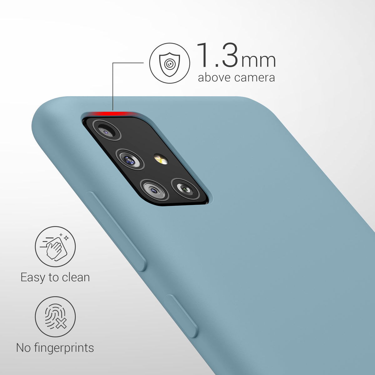 Samsung Galaxy A51 Silikon Handyhülle