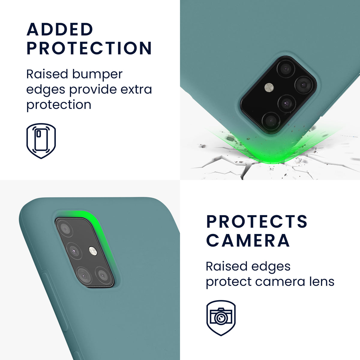 Samsung Galaxy A51 Silikon Handyhülle