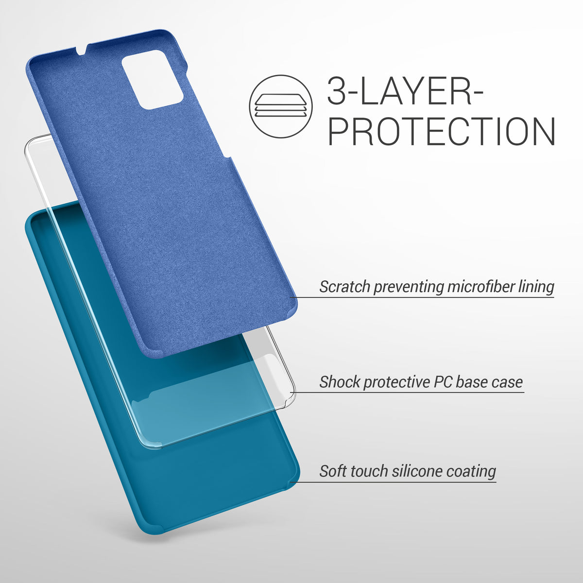 Samsung Galaxy A51 Silikon Handyhülle