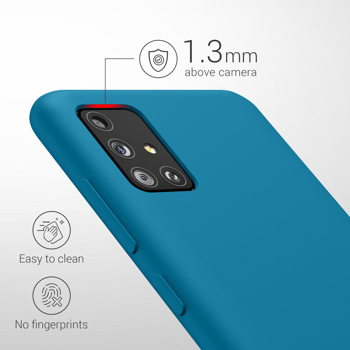 Samsung Galaxy A51 Silikon Handyhülle