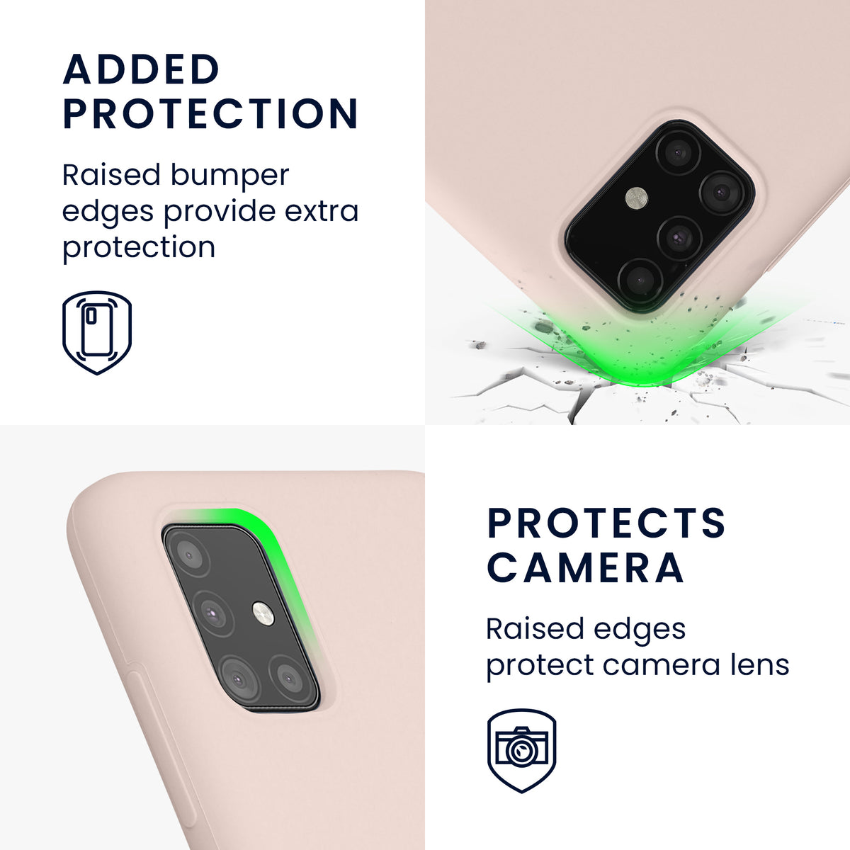 Samsung Galaxy A51 Silikon Handyhülle