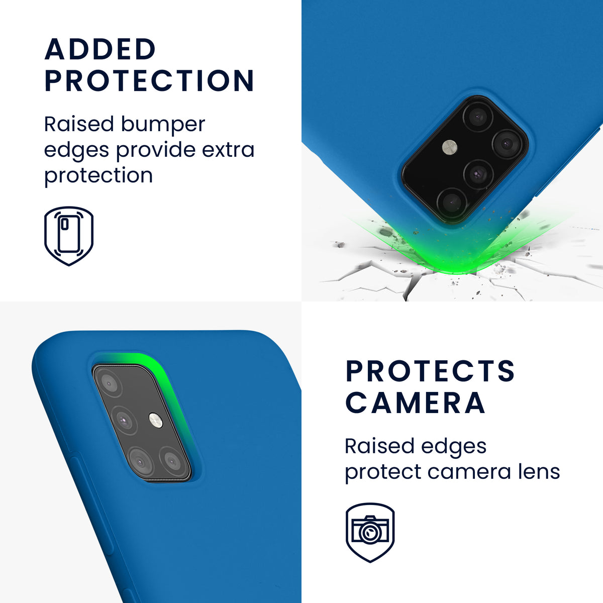 Samsung Galaxy A51 Silikon Handyhülle