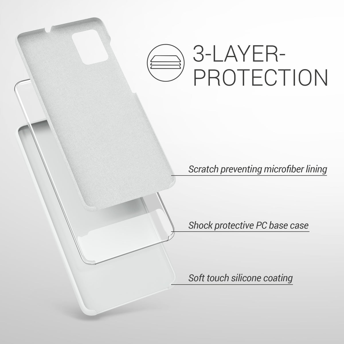 Samsung Galaxy A51 Silikon Handyhülle