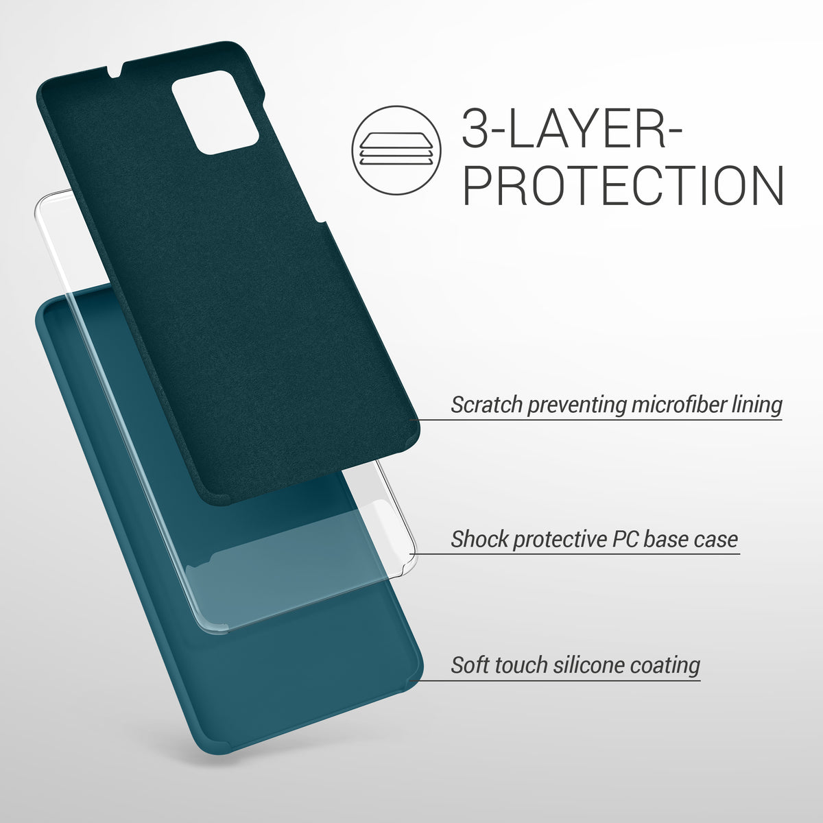 Samsung Galaxy A51 Silikon Handyhülle